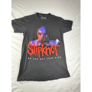 Slipknot T-Shirt Mens Small Black We Are Not Your Kind Graphic Tee Excellent